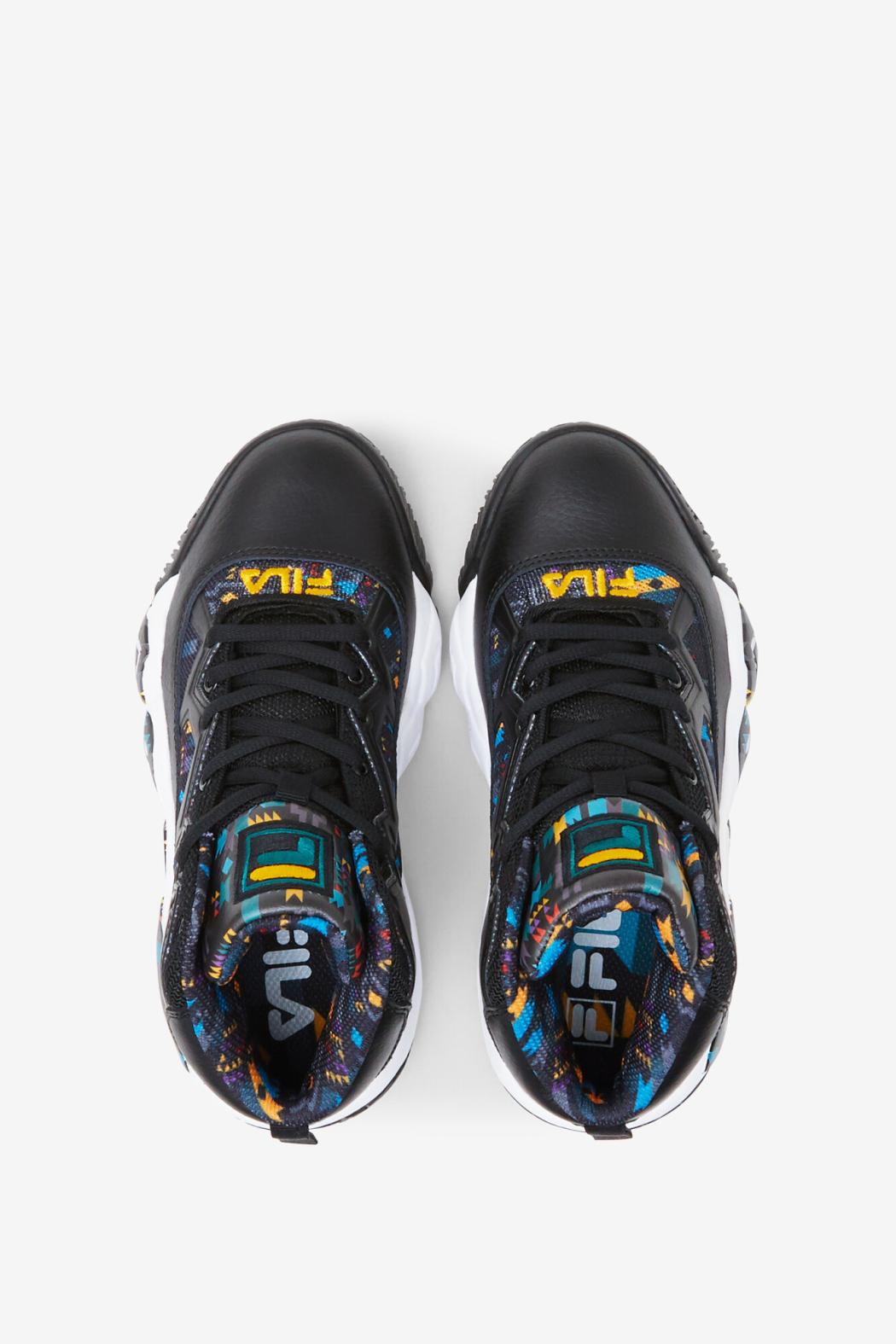 FILA Big Kids' MB 014 BLACK / JUNE BUG / SAFFRON | Kids Big Kids (3.5-7)