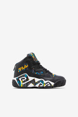 FILA Big Kids' MB 014 BLACK / JUNE BUG / SAFFRON | Kids Big Kids (3.5-7)