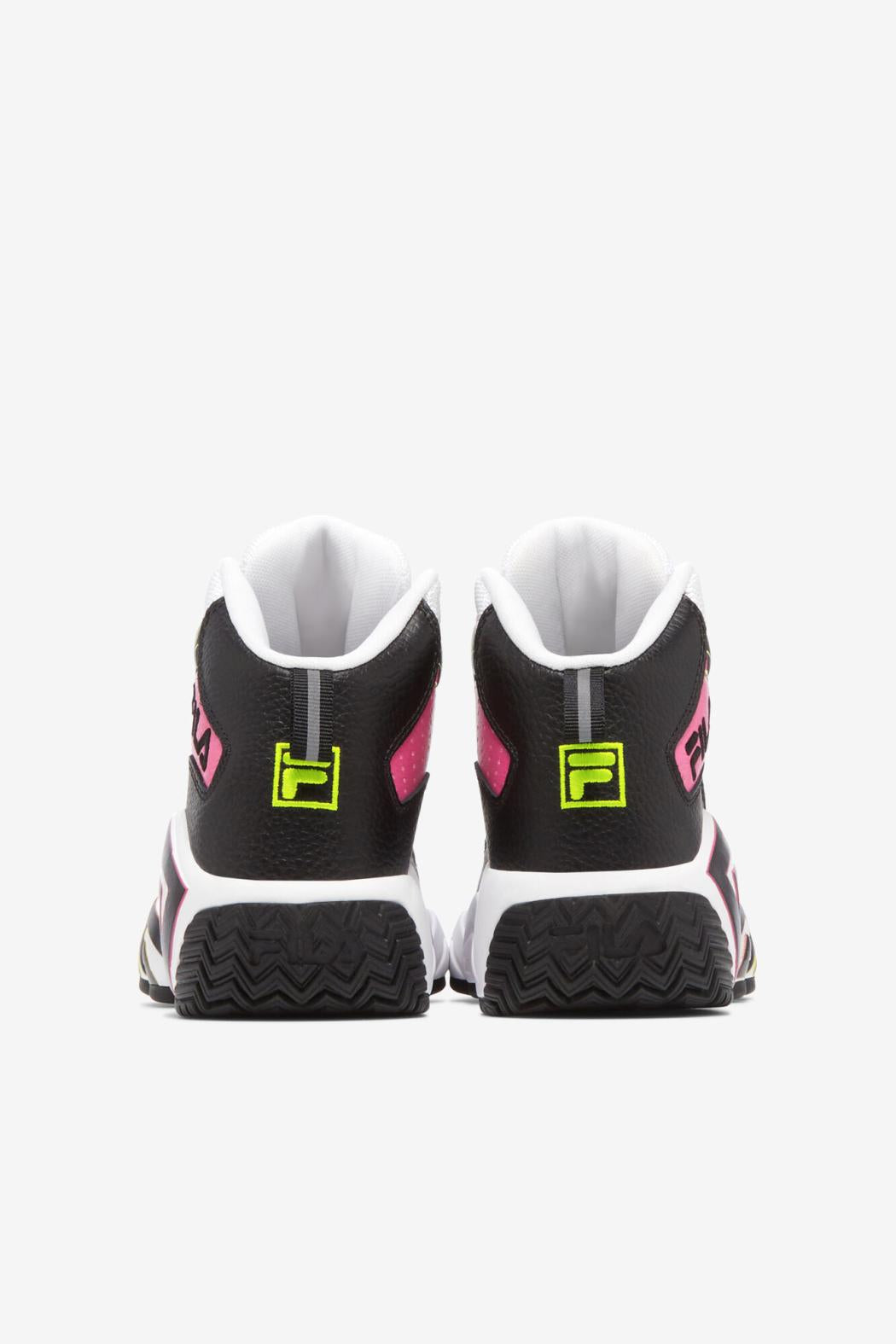 FILA Big Kids' MB 016 BLACK / SAFETY YELLOW / WHITE | Kids Big Kids (3.5-7)