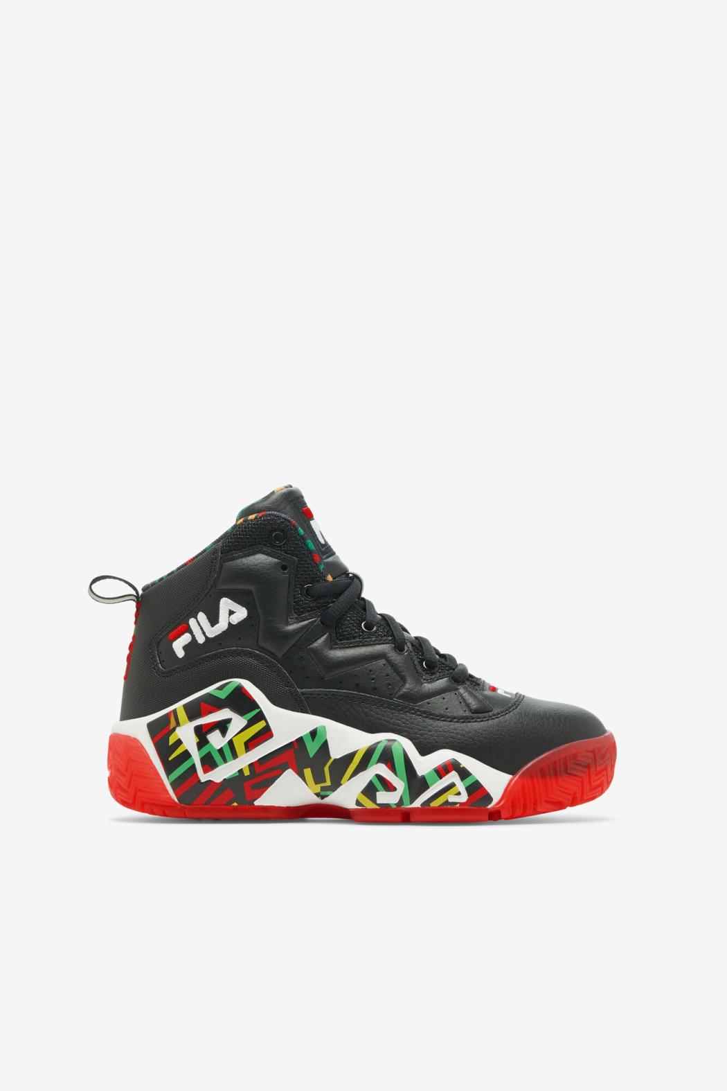 FILA Big Kids' MB 041 BLACK / JELLY BEAN / LEMON | Kids Big Kids (3.5-7)