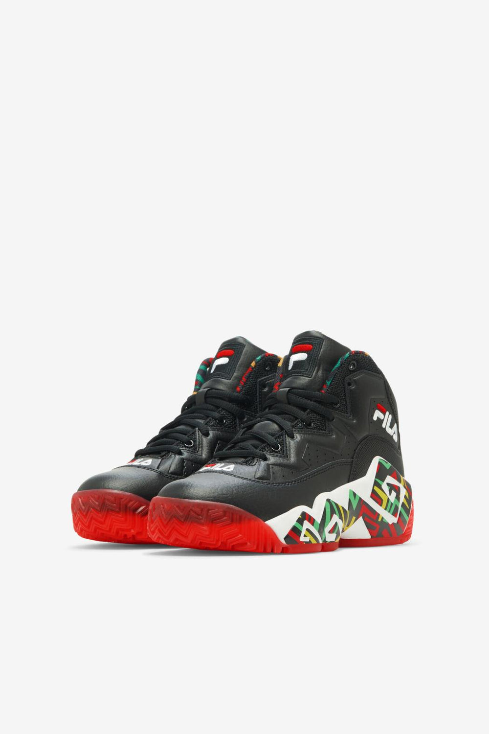 FILA Big Kids' MB 041 BLACK / JELLY BEAN / LEMON | Kids Big Kids (3.5-7)