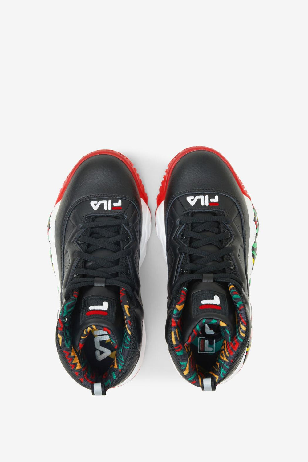 FILA Big Kids' MB 041 BLACK / JELLY BEAN / LEMON | Kids Big Kids (3.5-7)