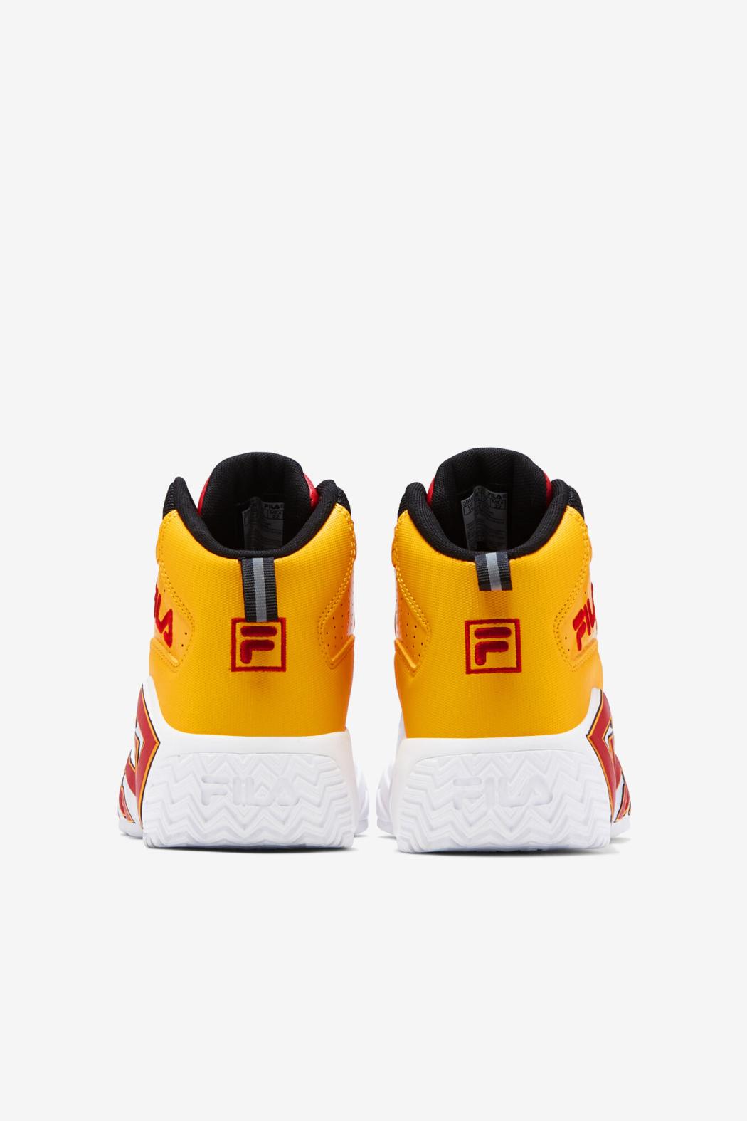 FILA Big Kids' Mb 123 WHITE / GOLD FUSION / FILA RED | Kids MB