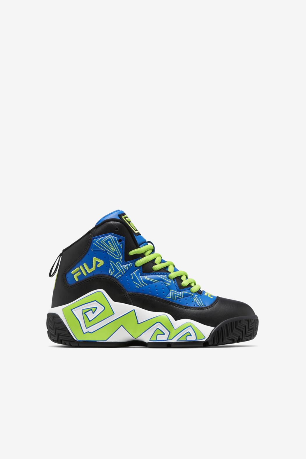 FILA Big Kids' Mb 405 PRINCE BLUE / BLACK / LIME PUNCH | Kids MB