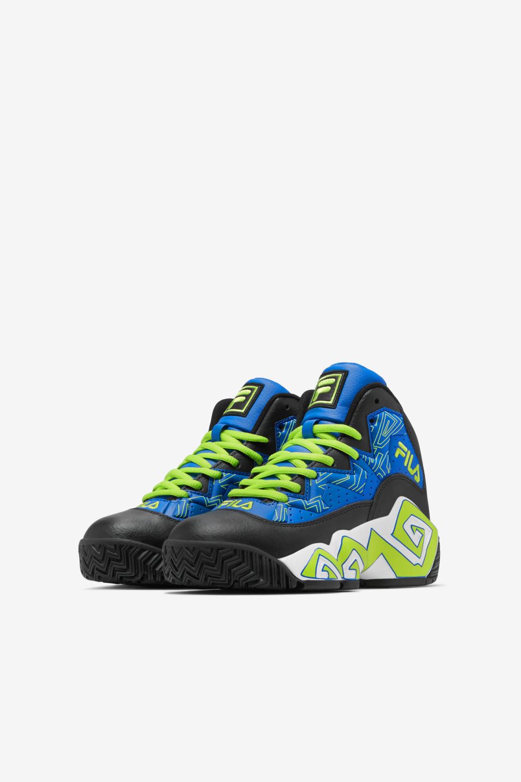 FILA Big Kids' Mb 405 PRINCE BLUE / BLACK / LIME PUNCH | Kids MB