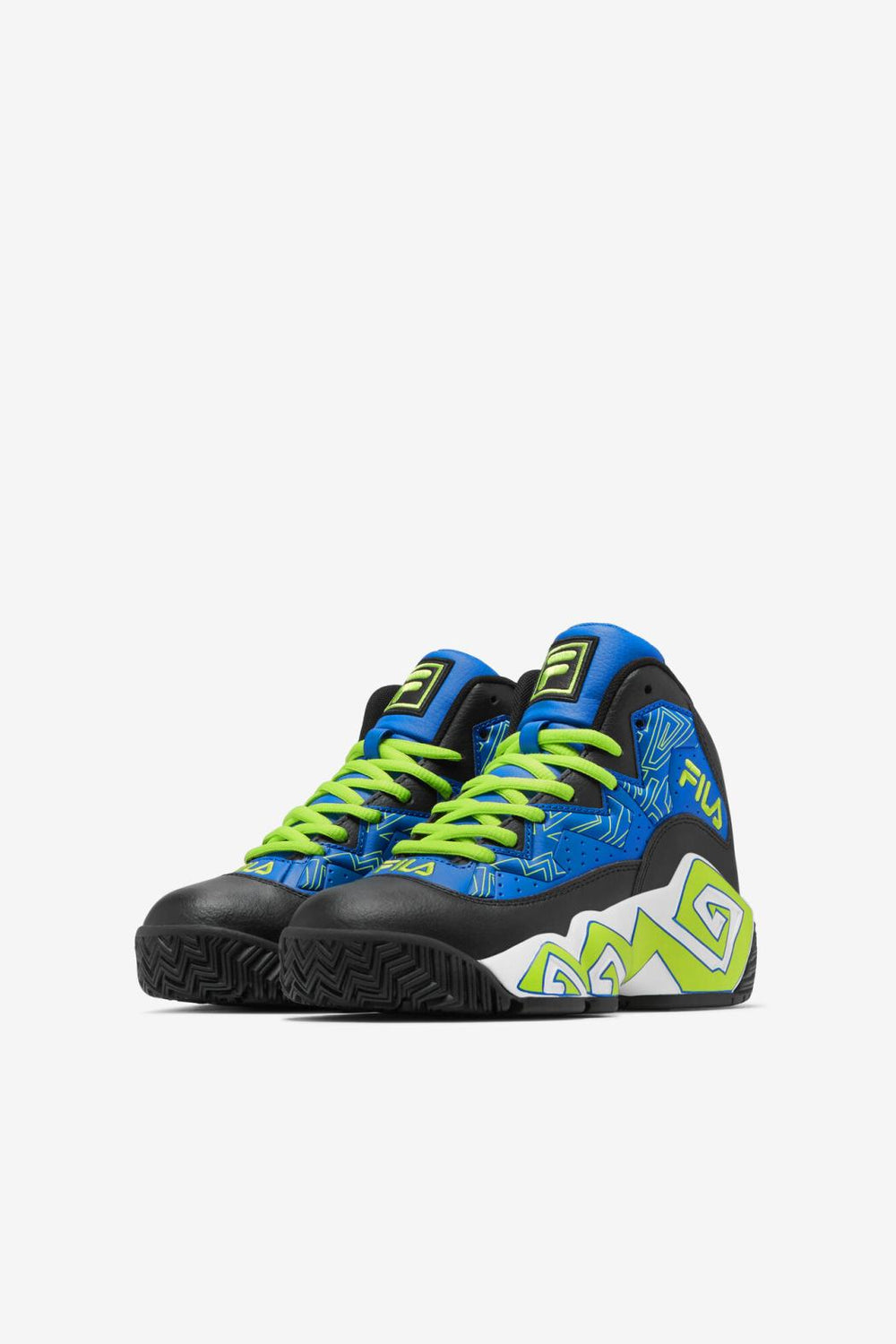 FILA Big Kids' Mb 405 PRINCE BLUE / BLACK / LIME PUNCH | Kids MB