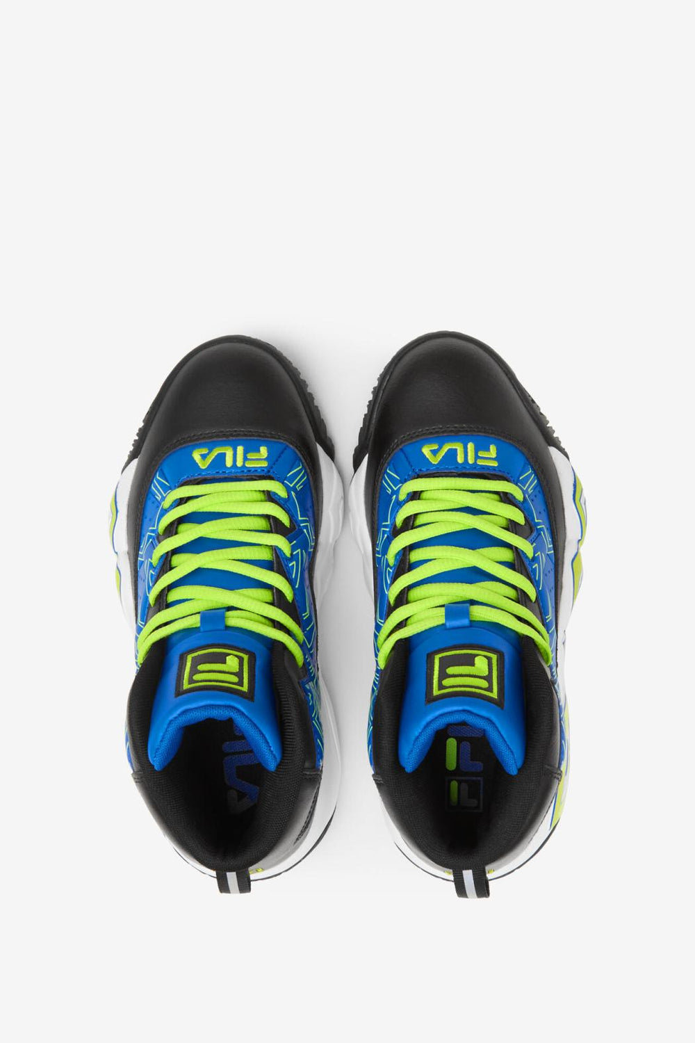 FILA Big Kids' Mb 405 PRINCE BLUE / BLACK / LIME PUNCH | Kids MB