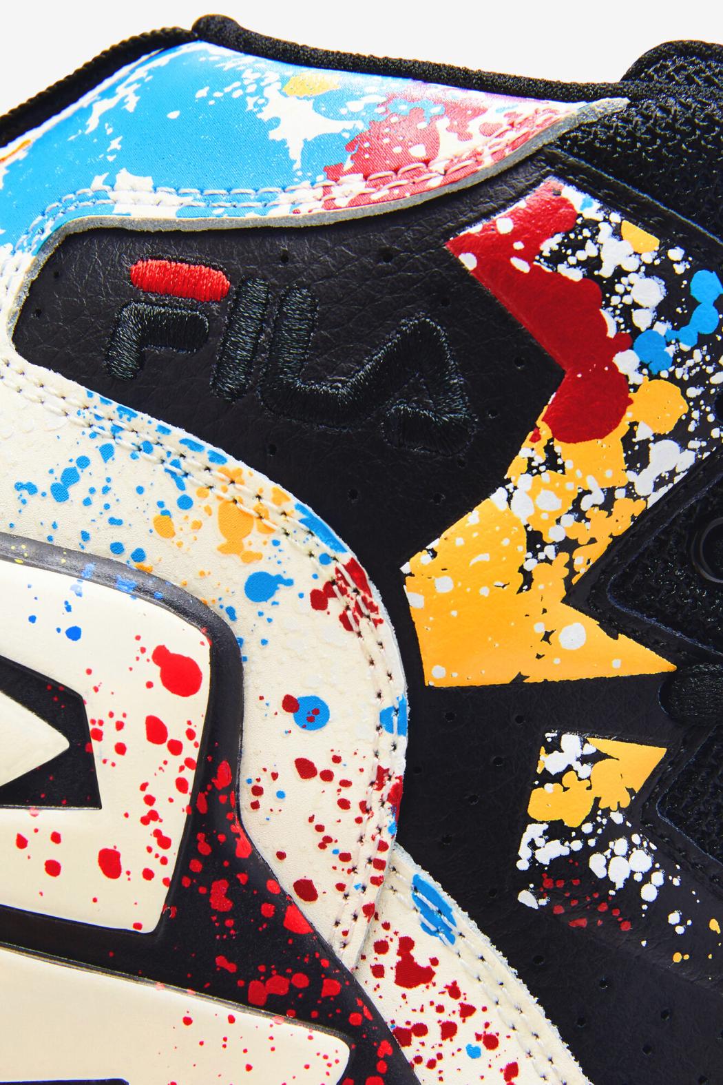 FILA Big Kids' MB DIY 120 GARDENIA / BLACK / WHITE | Kids Big Kids (3.5-7)