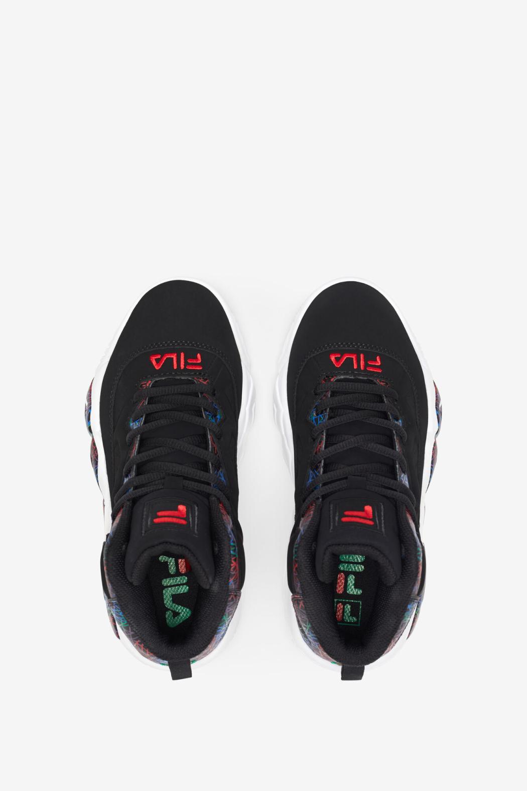 FILA Big Kids' MB Laser 048 BLACK / AMAZON / ELECTRIC BLUE | Kids Big Kids (3.5-7)