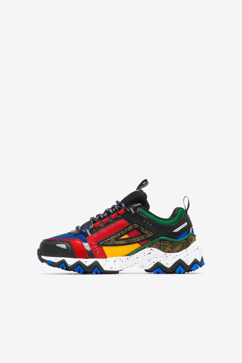 FILA Big Kids' Oakmont Tr 434 PRINCE BLUE / FILA RED / AMAZON | Kids Big Kids (3.5-7)