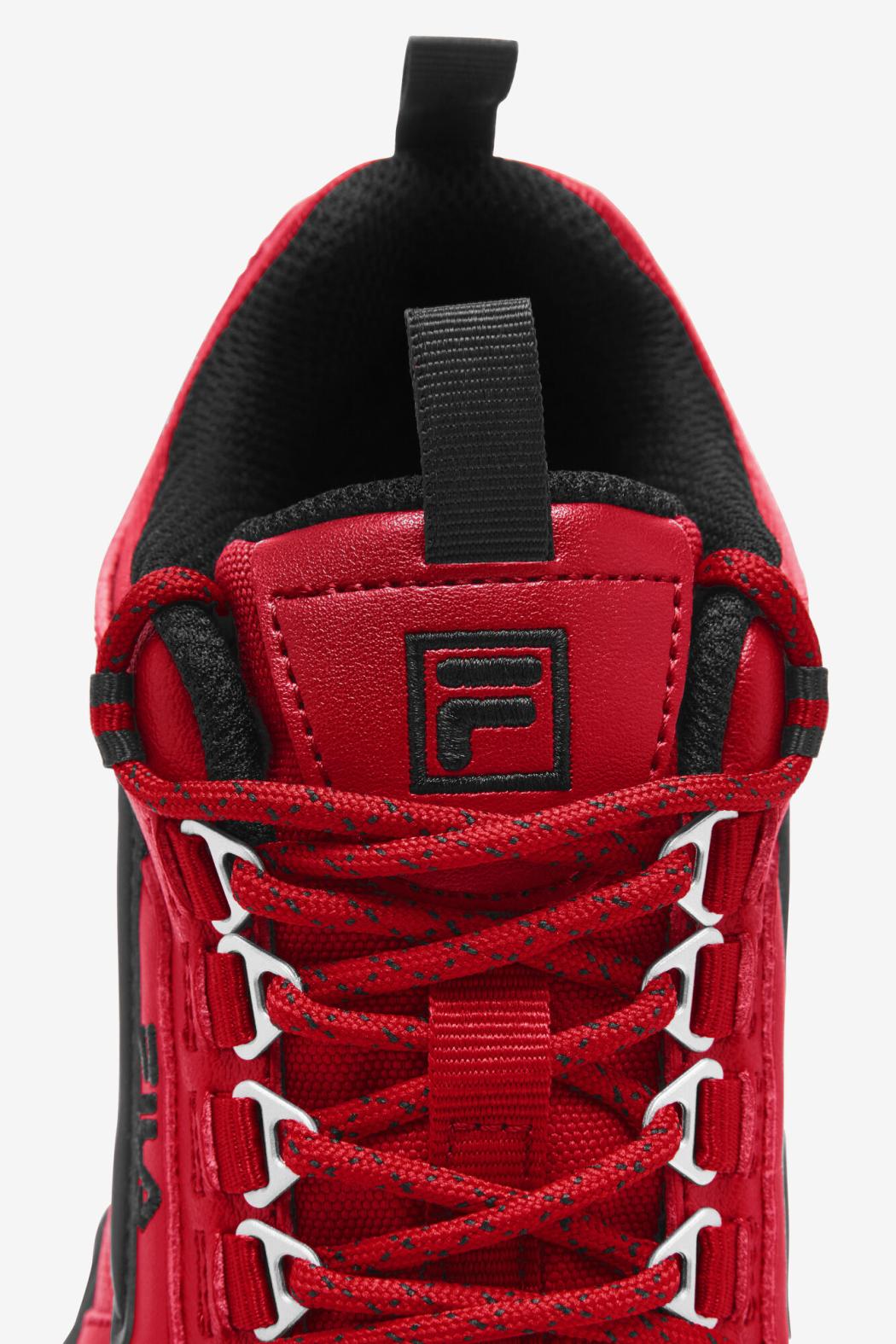 FILA Big Kids' Oakmont Tr 604 FILA RED / BLACK / FILA RED | Kids Big Kids (3.5-7)