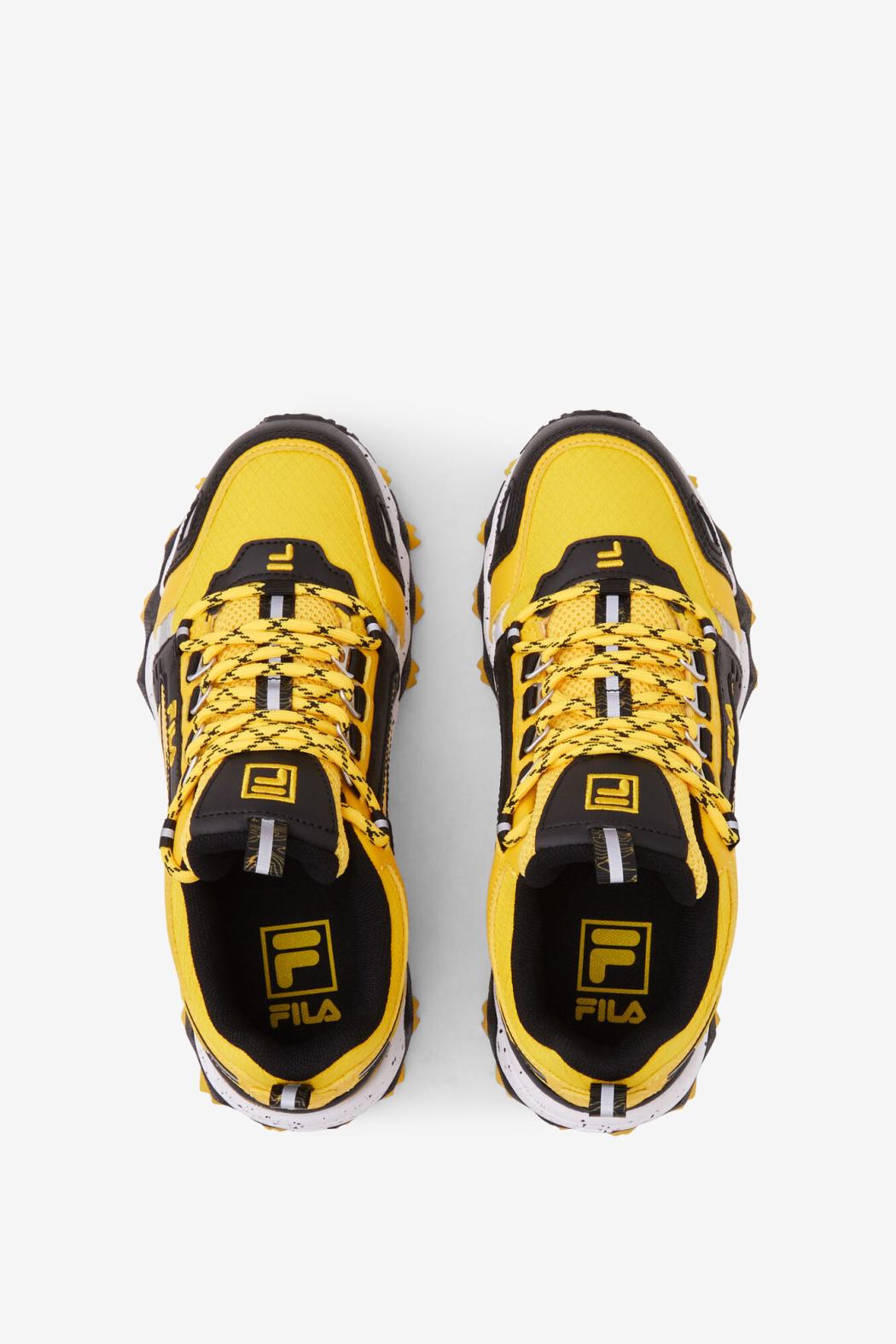 FILA Big Kids' Oakmont Tr 702 LEMON / BLACK / WHITE | Kids Big Kids (3.5-7)