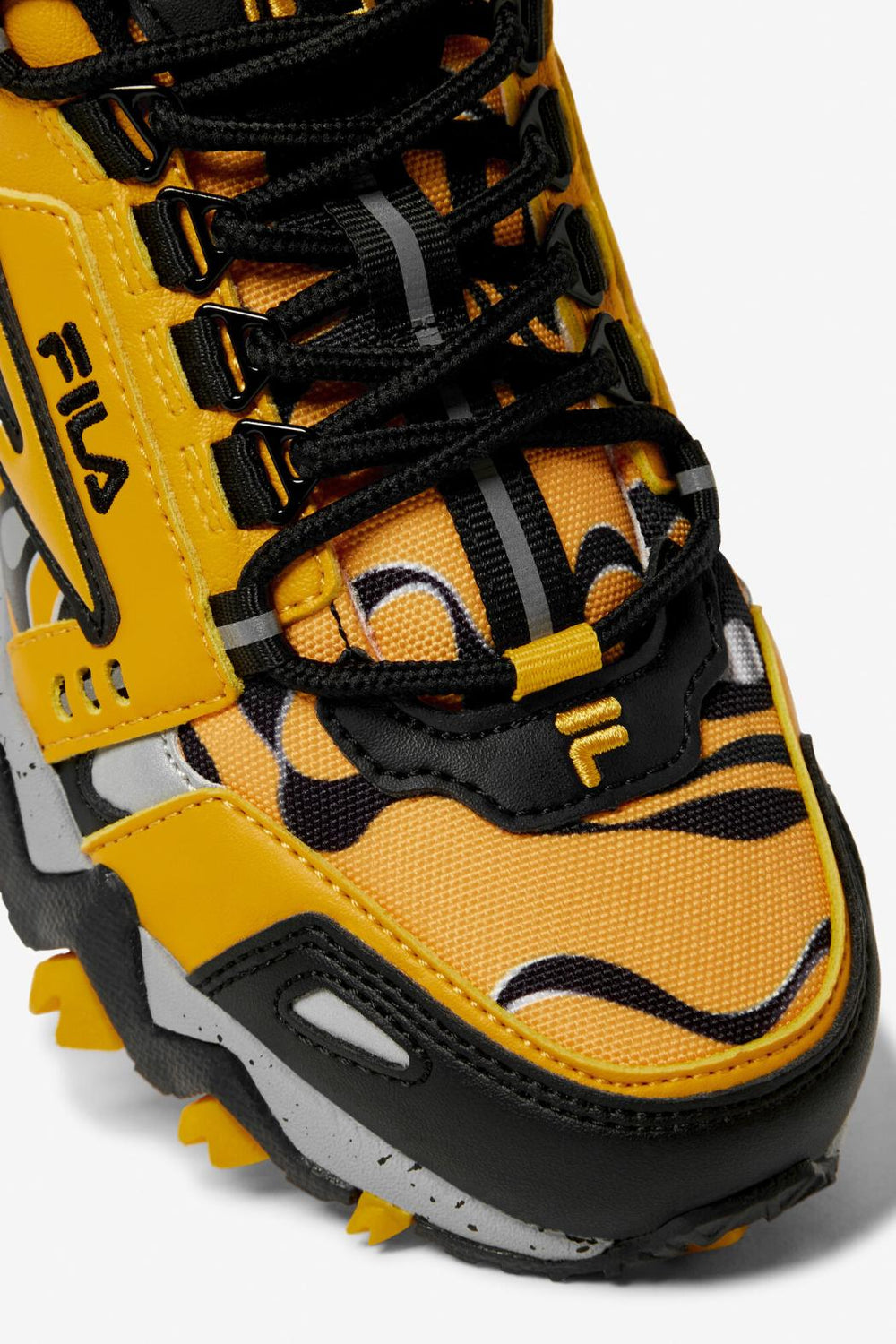 FILA Big Kids' Oakmont Tr 703 GOLD FUSION / BLACK / HIGHRISE | Kids Big Kids (3.5-7)