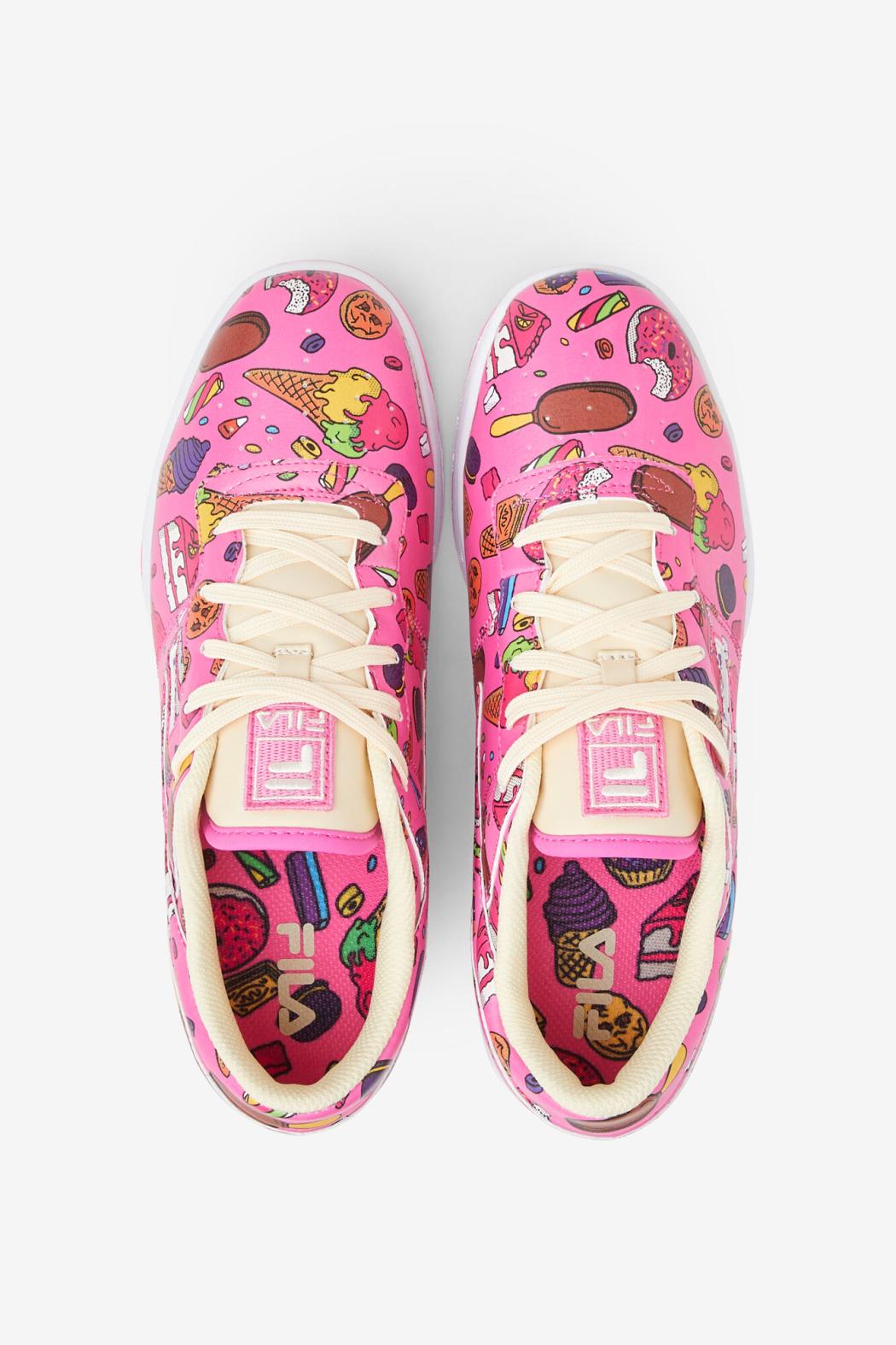 FILA Big Kids' Original Fitness 694 SUGAR PLUM / ELECTRIC PURPLE / LEMON | Kids Big Kids (3.5-7)