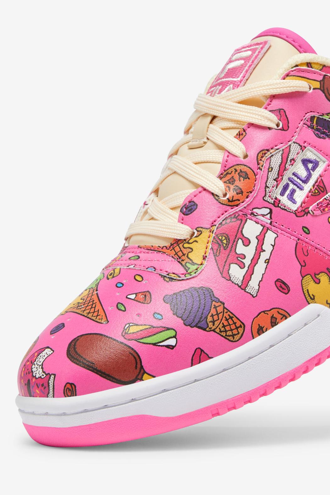 FILA Big Kids' Original Fitness 694 SUGAR PLUM / ELECTRIC PURPLE / LEMON | Kids Big Kids (3.5-7)