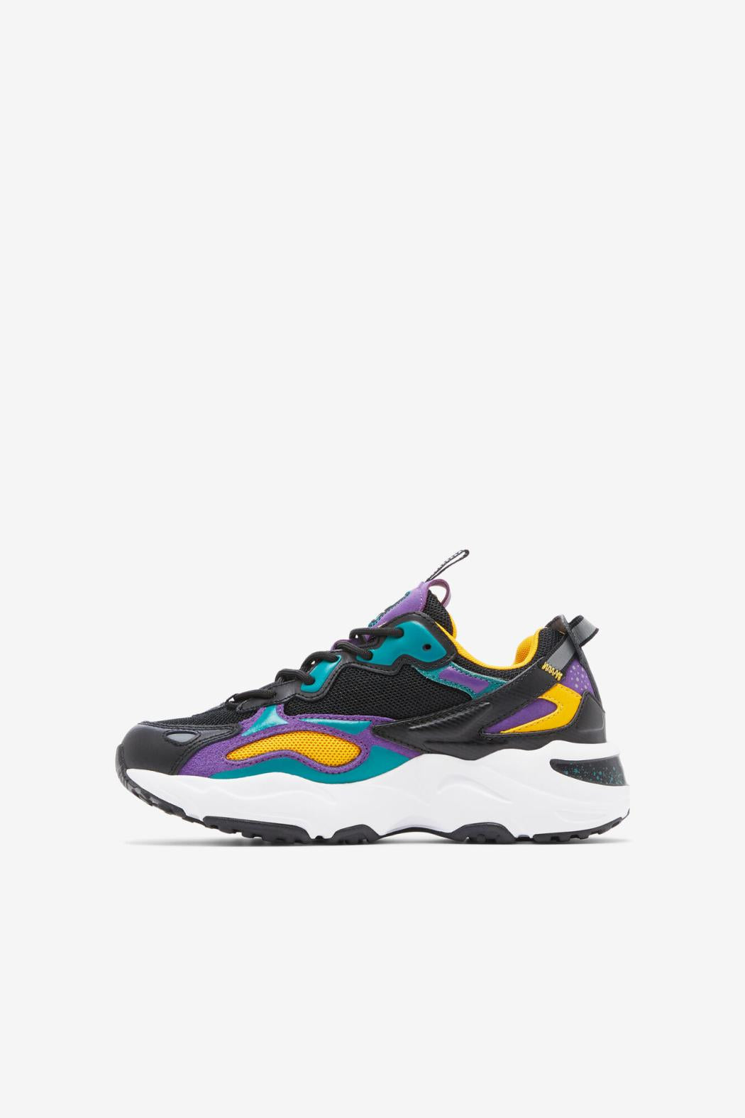 FILA Big Kids' Ray Tracer Apex 019 BLACK / IMPERIAL PURPLE / WHITE | Kids Ray Tracer