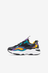 FILA Big Kids' Ray Tracer Apex 019 BLACK / IMPERIAL PURPLE / WHITE | Kids Ray Tracer