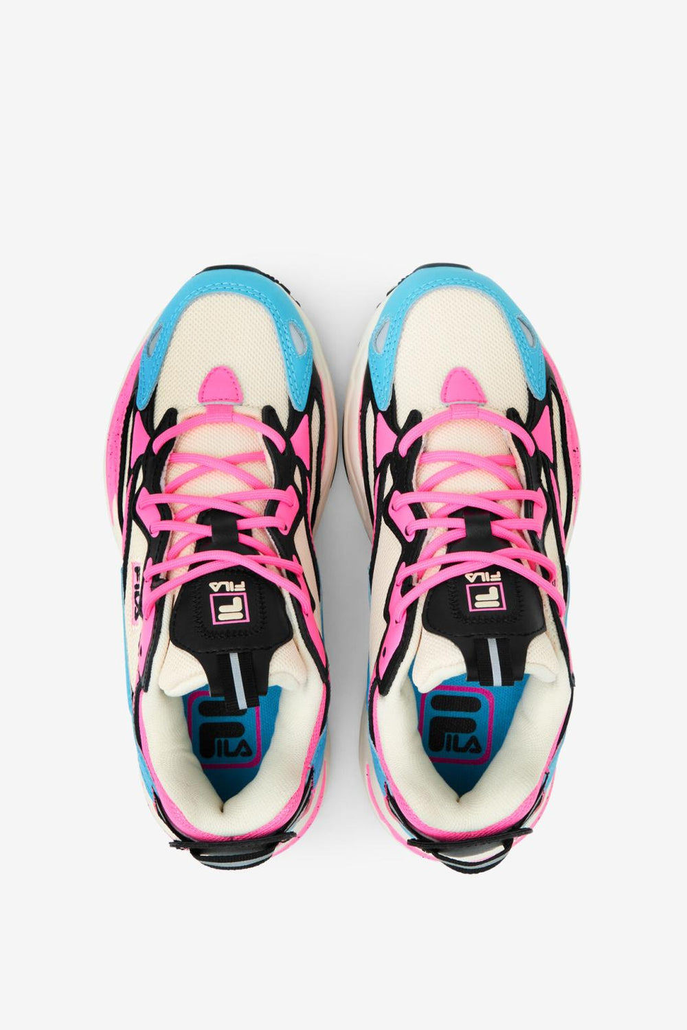 FILA Big Kids' Ray Tracer Apex 149 GARDENIA / BLUEFISH / SUGAR PLUM | Kids Ray Tracer