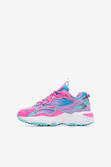 FILA Big Kids' Ray Tracer Apex 465 BLUE ATOLL / SUGAR PLUM / CROCUS PETAL | Kids Ray Tracer
