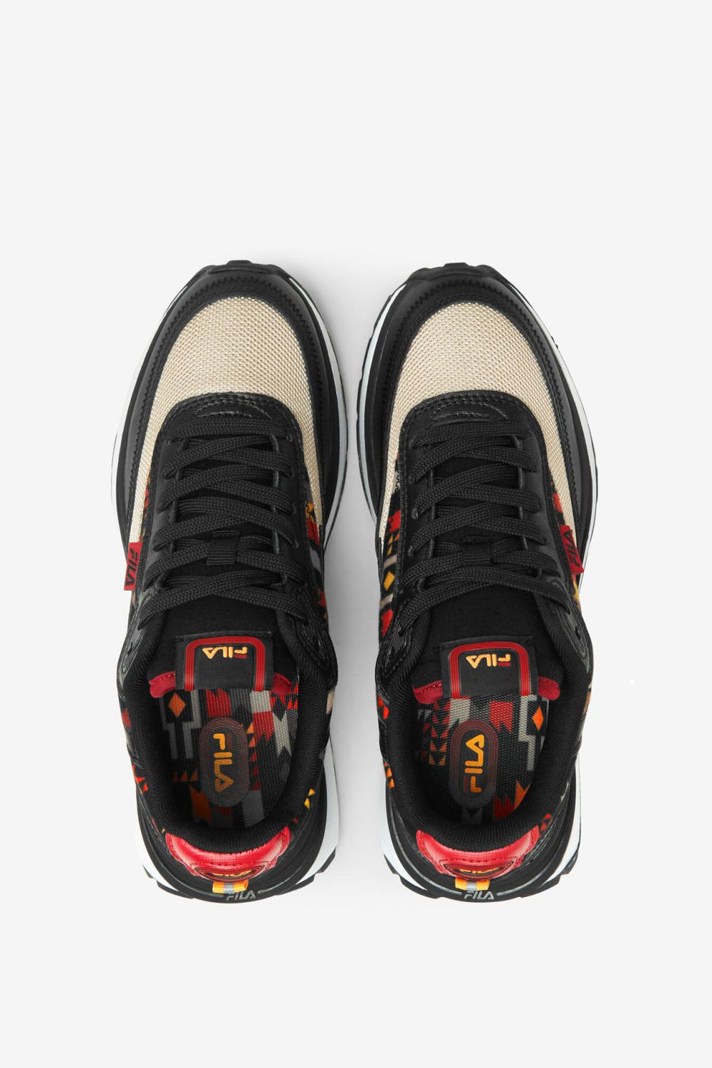 FILA Big Kids' Renno 003 BLACK / OXFORD TAN / WHITE | Kids Big Kids (3.5-7)