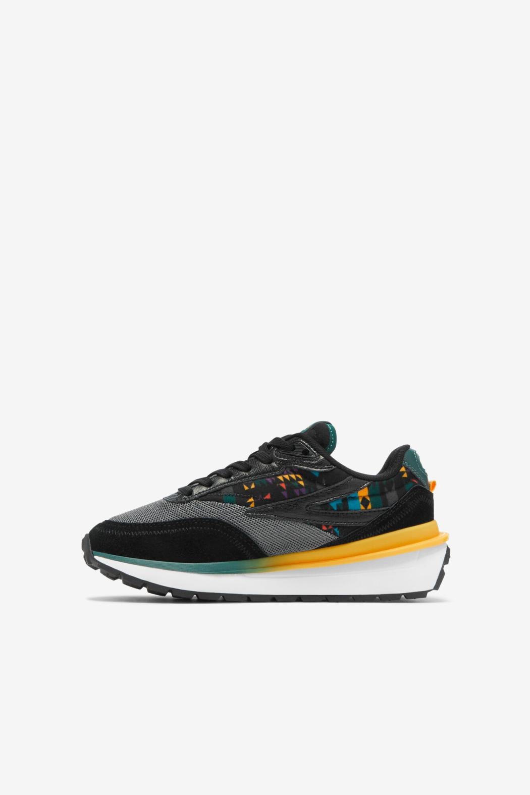 FILA Big Kids' Renno 014 BLACK / JUNE BUG / SAFFRON | Kids Big Kids (3.5-7)