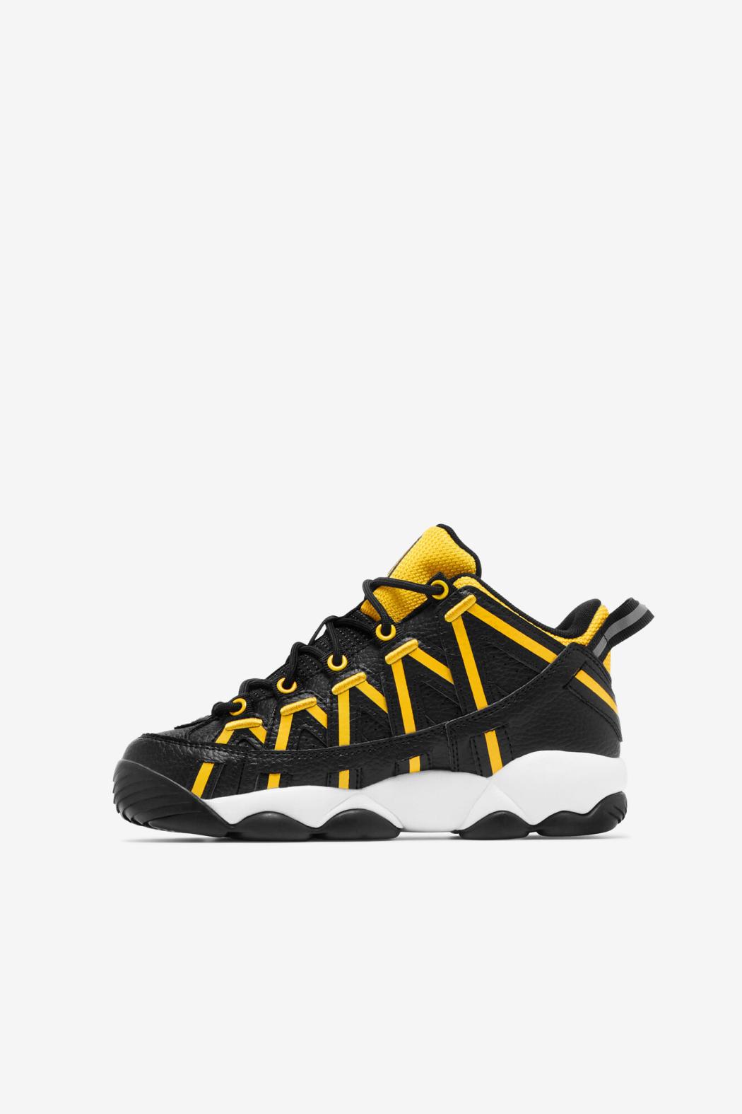 FILA Big Kids' Stackhouse Spaghetti 016 BLACK / LEMON / WHITE | Kids Big Kids (3.5-7)