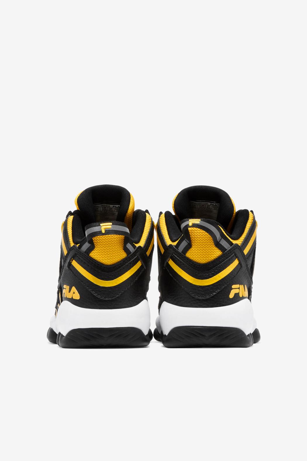 FILA Big Kids' Stackhouse Spaghetti 016 BLACK / LEMON / WHITE | Kids Big Kids (3.5-7)