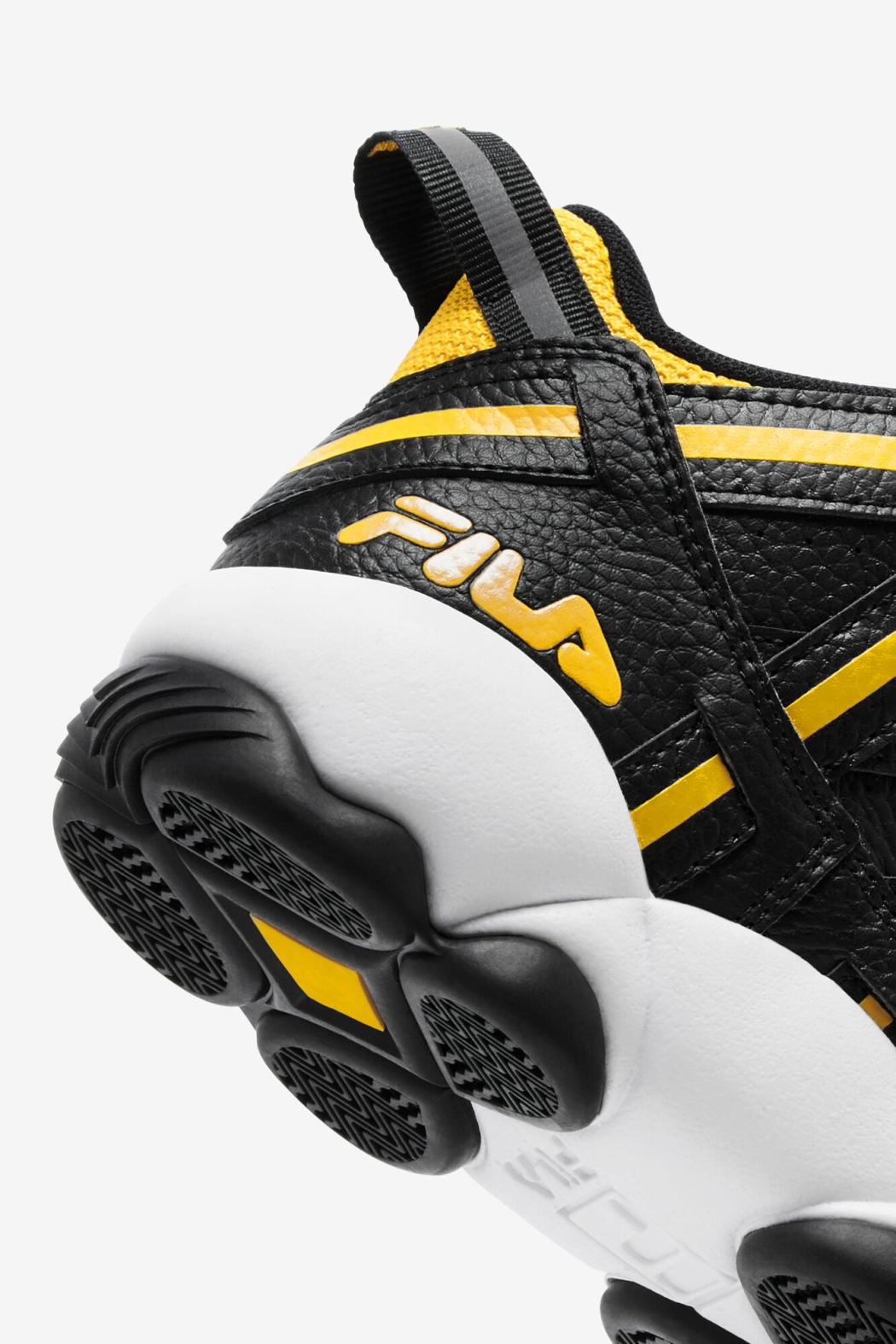 FILA Big Kids' Stackhouse Spaghetti 016 BLACK / LEMON / WHITE | Kids Big Kids (3.5-7)
