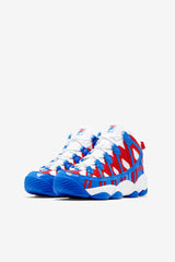 FILA Big Kids' Stackhouse Spaghetti 125 WHITE / FILA RED / PRINCE BLUE | Kids Big Kids (3.5-7)