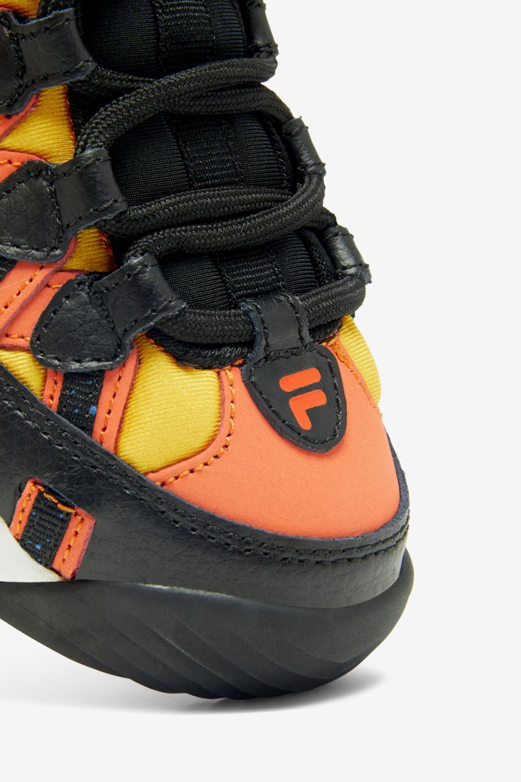 FILA Big Kids' Stackhouse Spaghetti 732 SAFFRON / PRINCE BLUE / MANDARIN RED | Kids Big Kids (3.5-7)