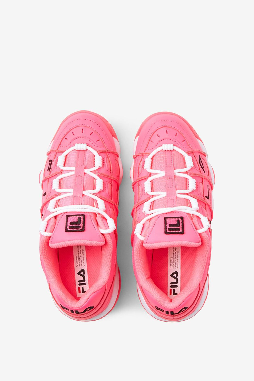 FILA Big Kids' Uproot KOPK/BLK/WHT | Kids Big Kids (3.5-7)