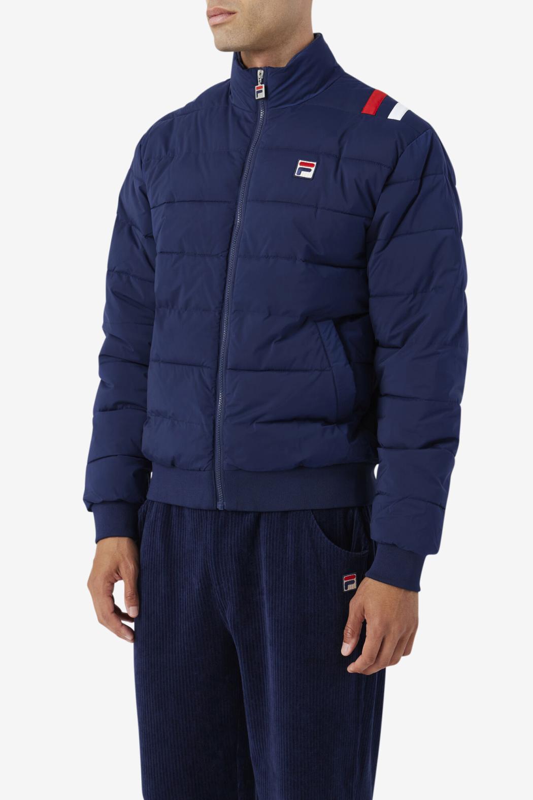 FILA Brody Puffer Jacket 410 FILA NAVY | Men Sweaters &amp; Outerwear