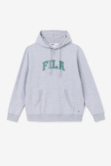 FILA Brook Hoodie 064 LIGHT GREY MARL / BLUE SPRUCE | Men Sweatshirts &amp; Hoodies