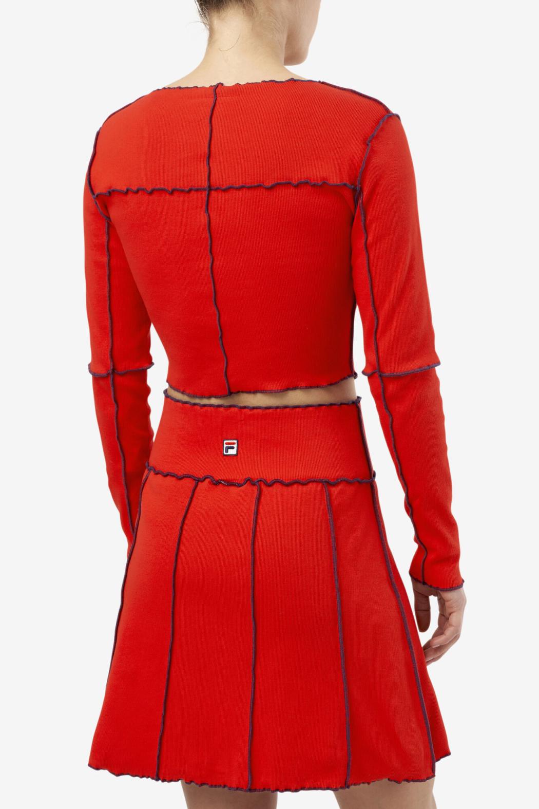 FILA Brooklynn Top 622 FILA RED | Women Tops &amp; T-Shirts