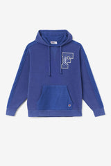 FILA Bryson Vintage Wash Hoodie 475 TWILIGHT BLUE / GARDENIA | Men Sweatshirts &amp; Hoodies