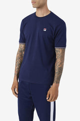 FILA Caleb Crew 410 FILA NAVY | Men Tops