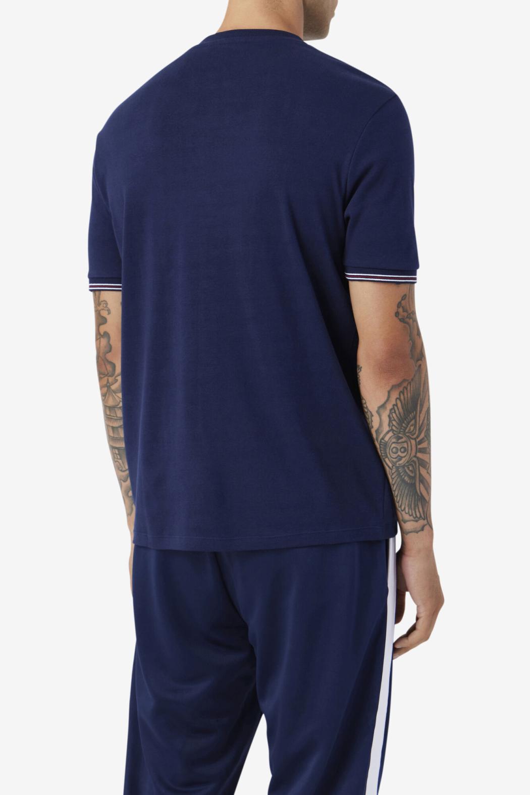 FILA Caleb Crew 410 FILA NAVY | Men Tops