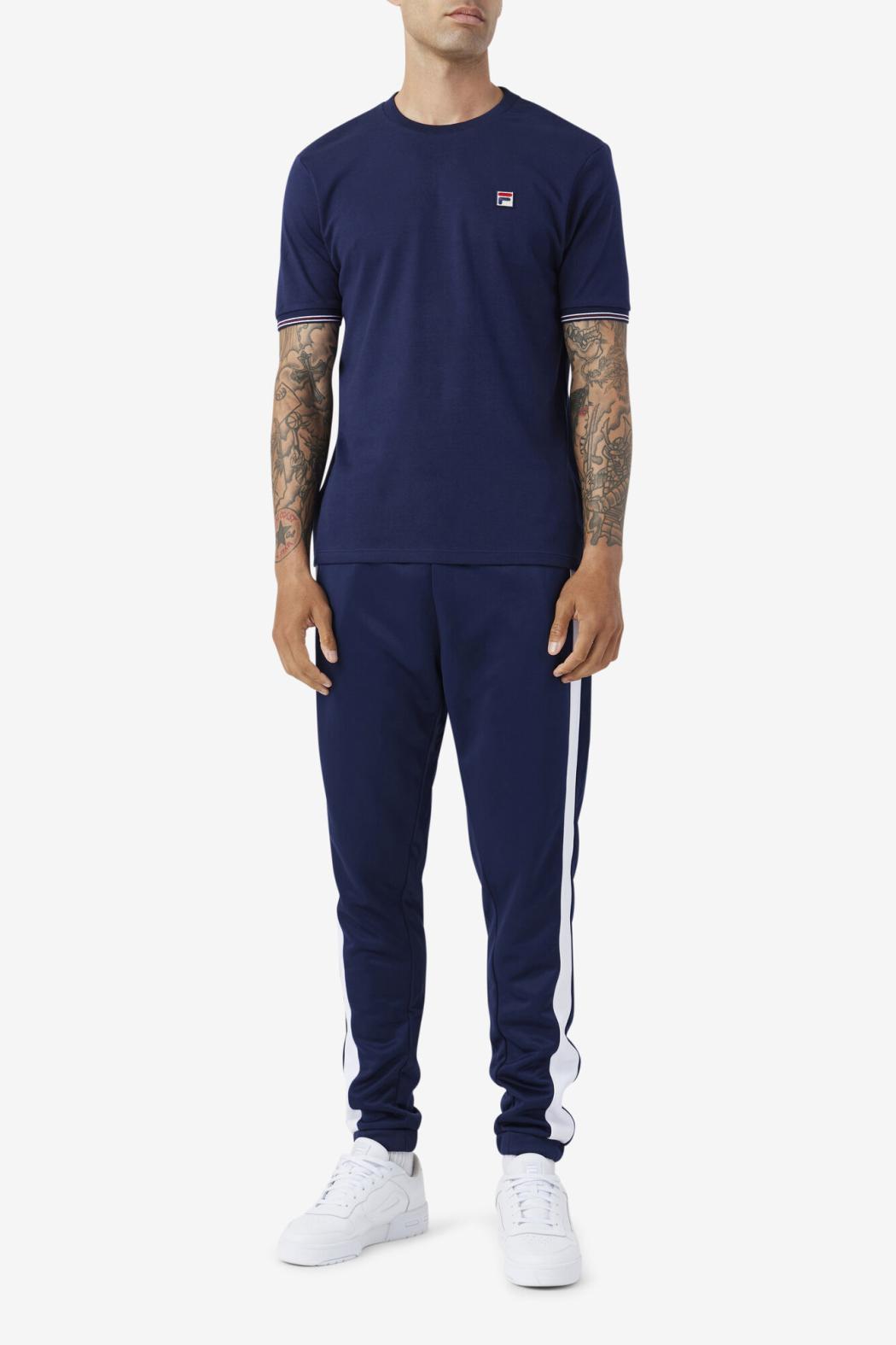 FILA Caleb Crew 410 FILA NAVY | Men Tops