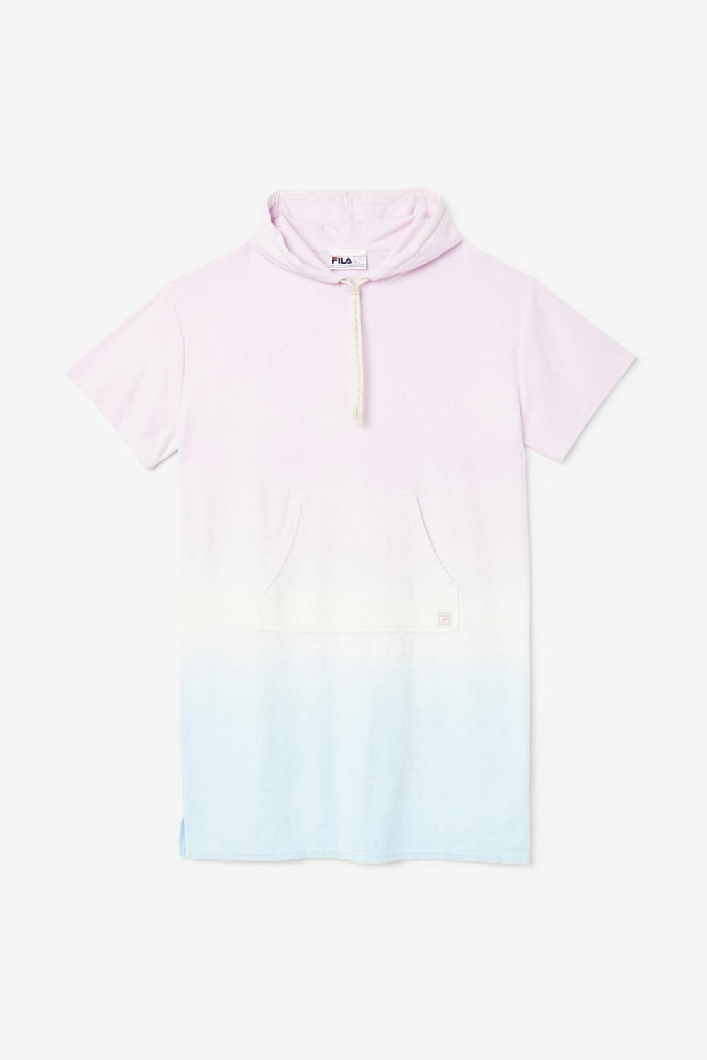 FILA Cali Hooded Poncho 534 WINSOM ORCHID / CRYSTAL BLUE / TENDER PEACH | Women Sweatshirts &amp; Hoodies