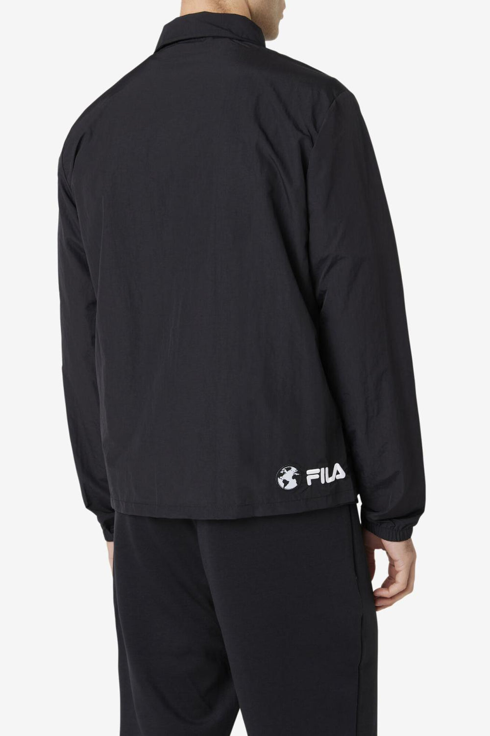 FILA Caquga Jacket 001 BLACK / WHITE | Men Sweaters &amp; Outerwear