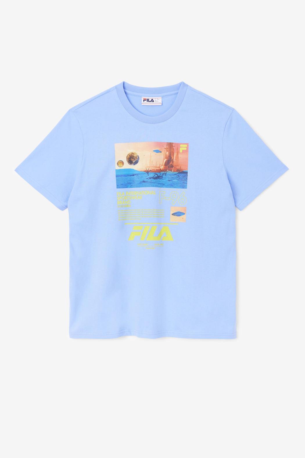 FILA Ceylon Tee 918 CORNFLOWER BLUE | Men Tops