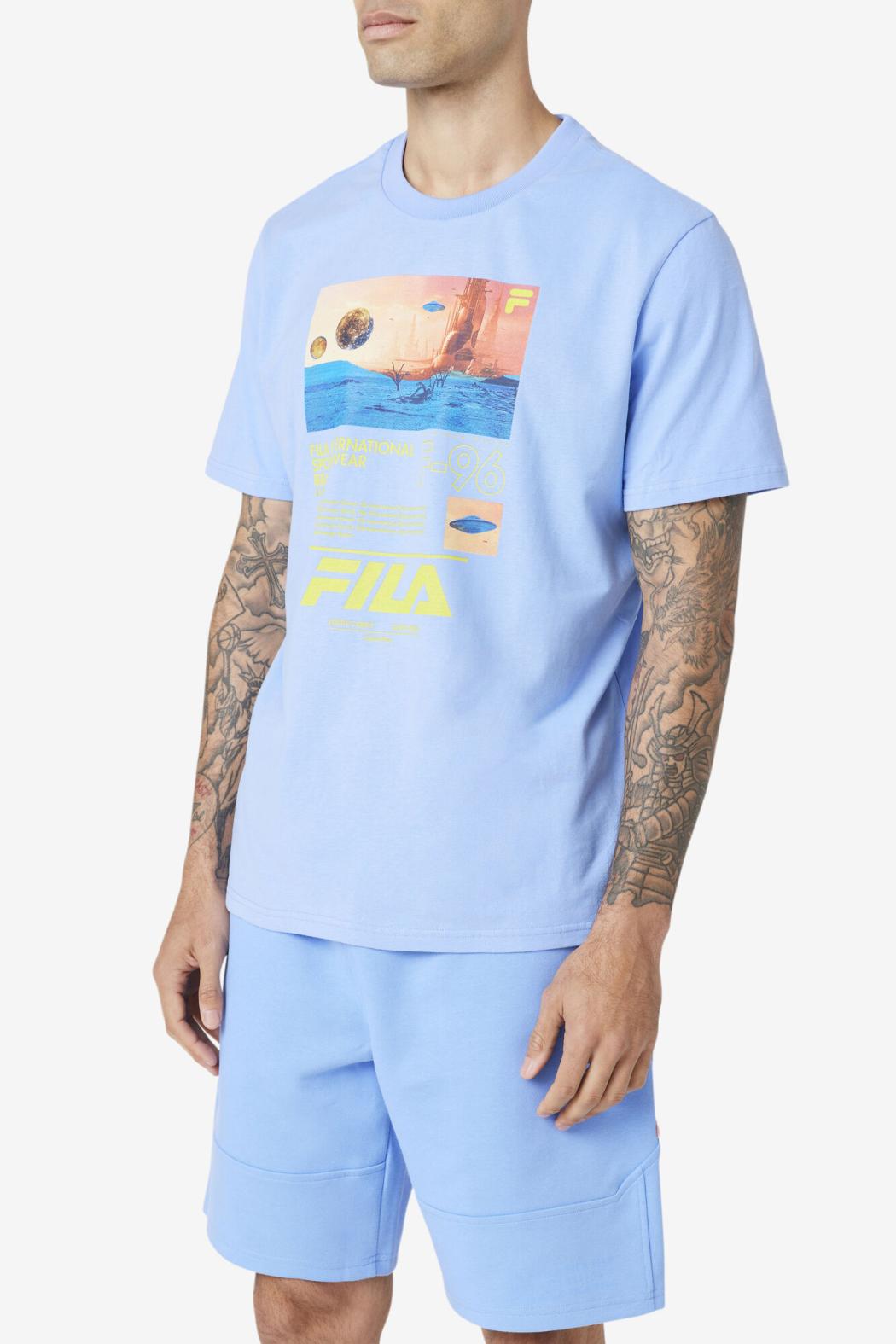 FILA Ceylon Tee 918 CORNFLOWER BLUE | Men Tops