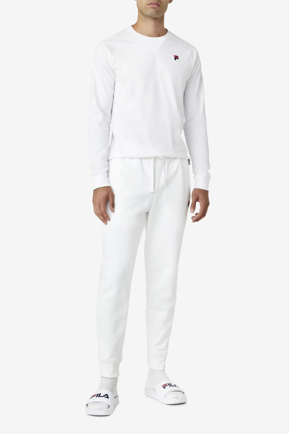 FILA Chardon Jogger 100 WHITE | Men Pants &amp; Shorts