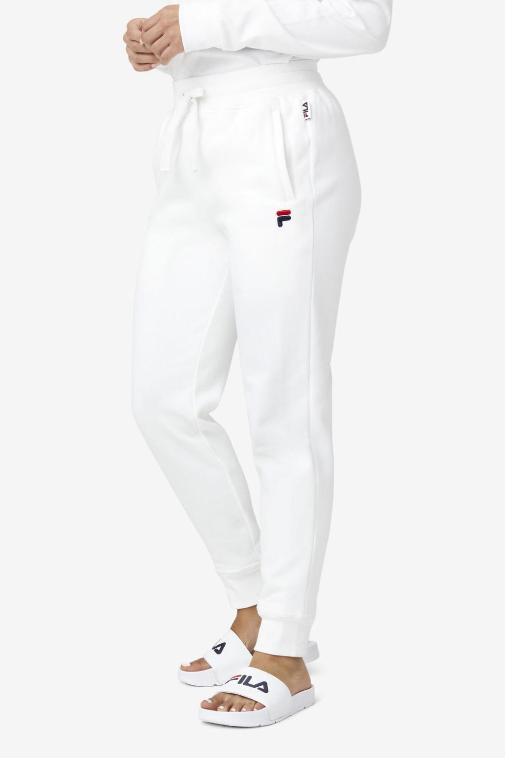 FILA Chardon Jogger 100 WHITE | Men Pants &amp; Shorts