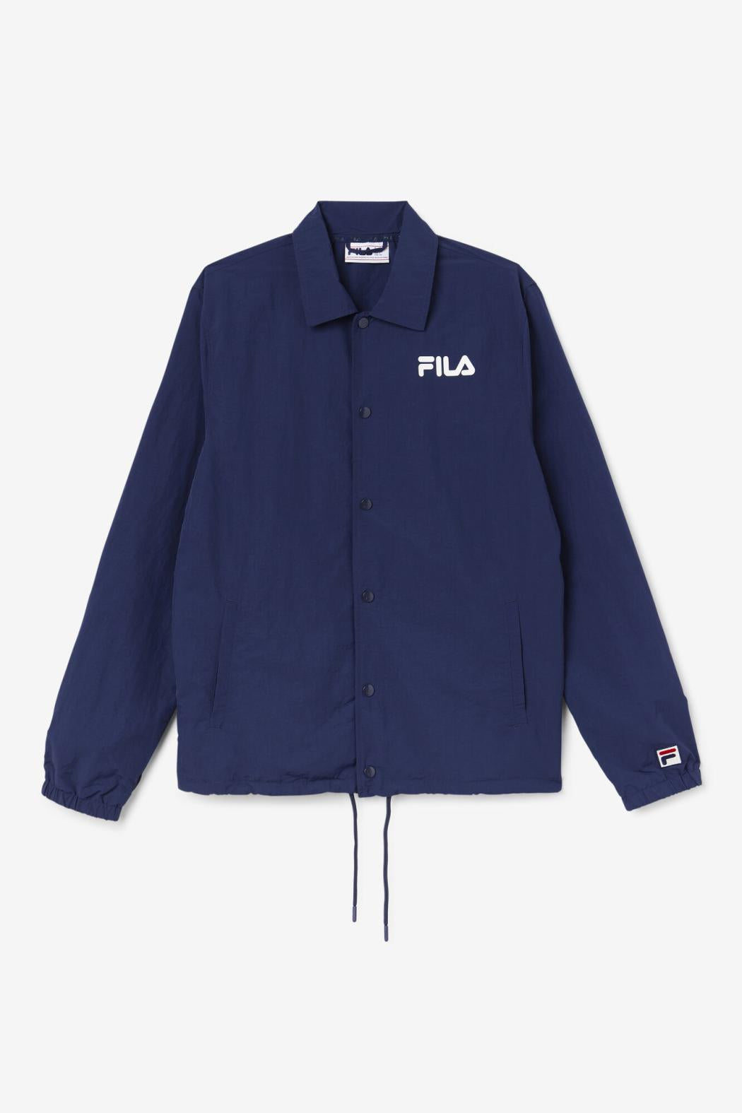 FILA Coaches Jacket 412 FILA NAVY | Men Sweaters &amp; Outerwear