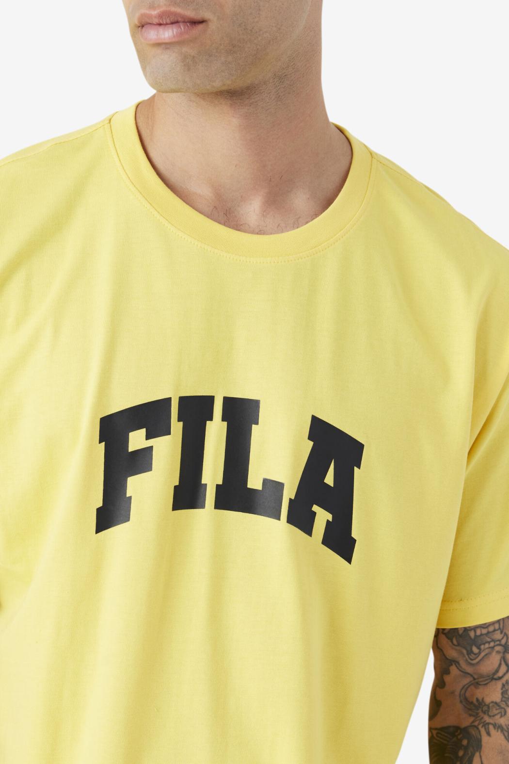 FILA Cody Tee 781 MIMOSA / BLACK | Men Tops
