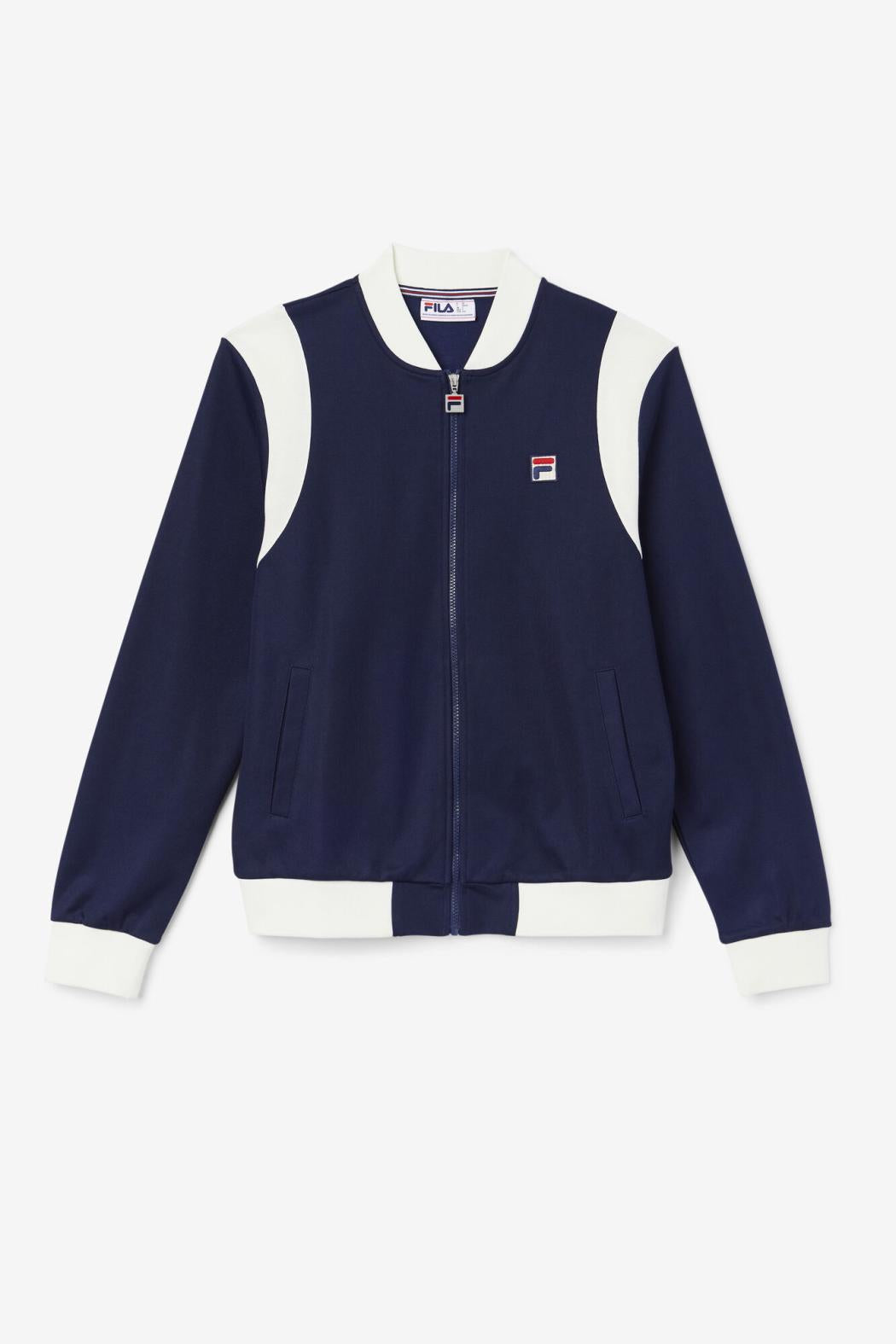 FILA Colton Bomber 410 FILA NAVY / EGRET | Men Sweaters &amp; Outerwear