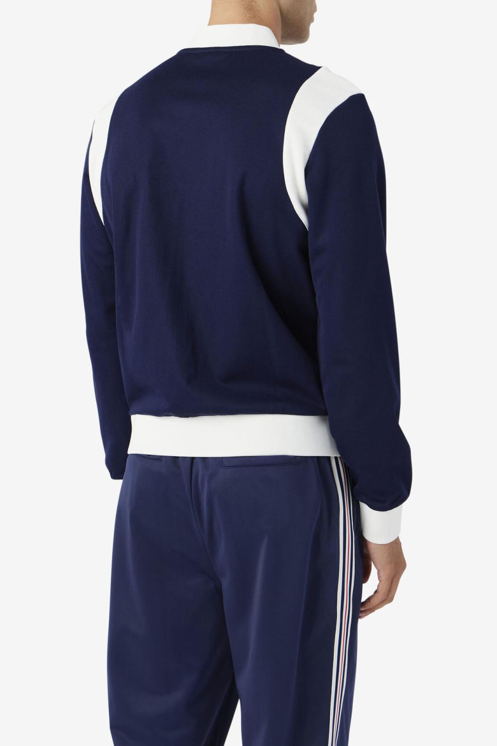 FILA Colton Bomber 410 FILA NAVY / EGRET | Men Sweaters &amp; Outerwear