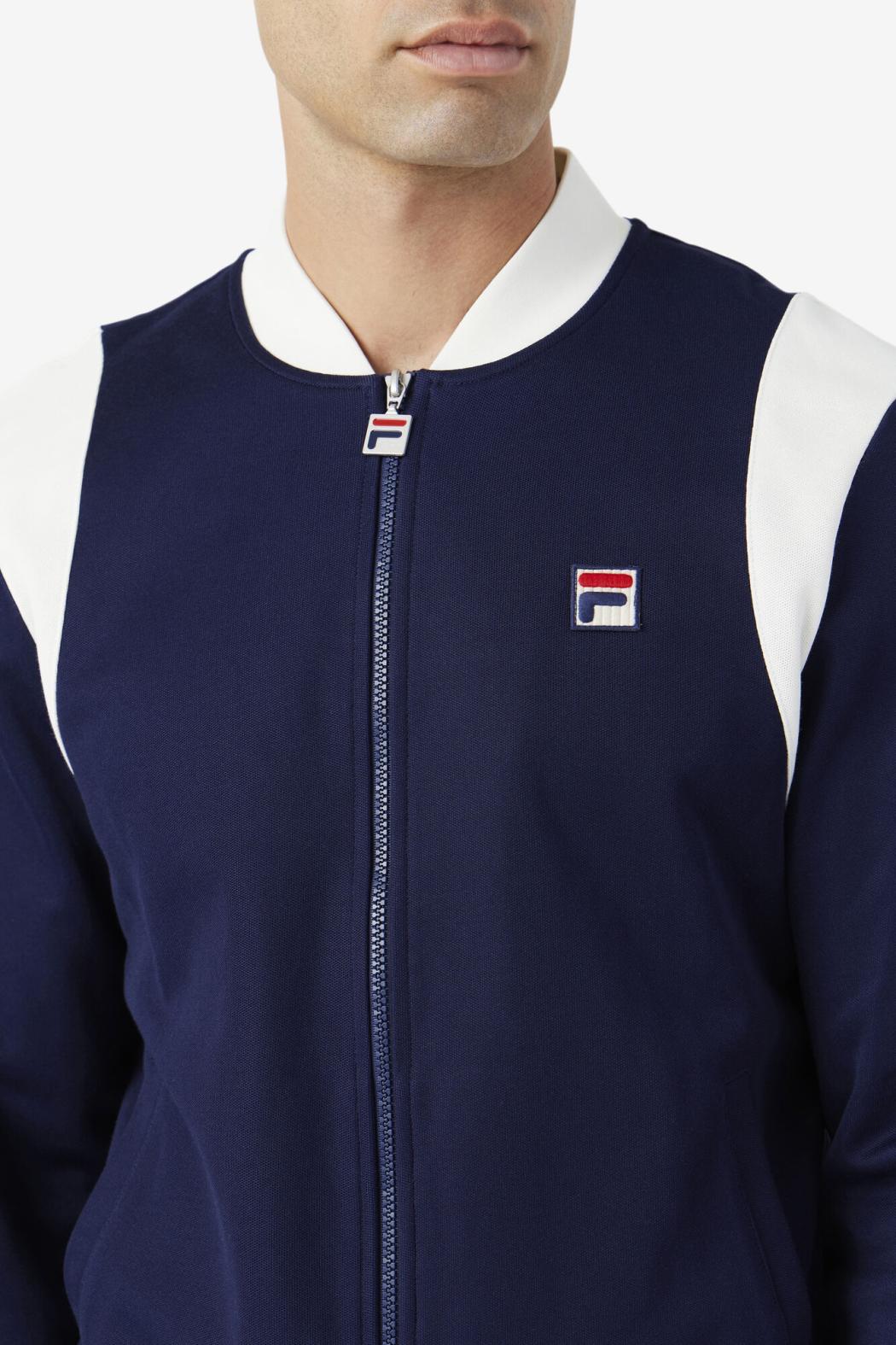 FILA Colton Bomber 410 FILA NAVY / EGRET | Men Sweaters &amp; Outerwear