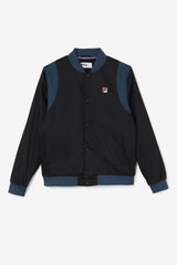 FILA Cree Bomber 001 BLACK / DARK TEAL | Men Sweaters &amp; Outerwear